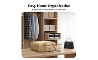 Stackable Organizer container Large Capacity Wardrobe Container Easy to Assemble