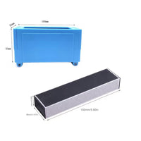 Guitar Leveling Bar for Electric, Acoustic, Folk, Bass Guitar Neck and Fingerboard Fret Polishing and Nut Filing Tool