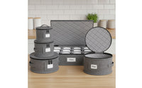 5 Pieces China Storage Set with Zippers Zippered Organizer Long-Lasting