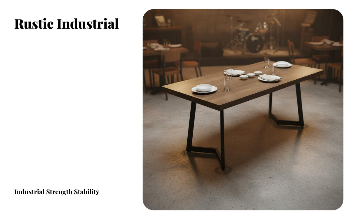High-Density Foam Cushion Industrial Design Booth Sofa Solid Wood Tabletop Industrial Bar Table and Sofa Comfortable Seating Commercial Dining Furniture Easy to Clean for Interior Designers, Business Owners, Homeowners, Restaurants, Taverns, Cafes