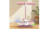 Indoor Balance Board with Handlebar Concentration Hopping Toy Active Jumping Coach Safe for Children, Toddlers