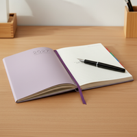 2027 Daily Planner Faux Leather Notebook 365-Day Agenda Journal