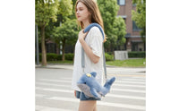 Cartoon-Style Soft Toy Animal Bag Soft Furry Animal Purse Cute Soft Toy Bag Lightweight for Teens, Students, Outings