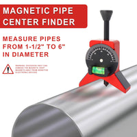 安全管道中心标记 管道中心定位器 Pipe Center Finder