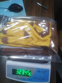 长款花园园艺手套牛皮耐磨防刺防割Long Gardening Gloves Welder