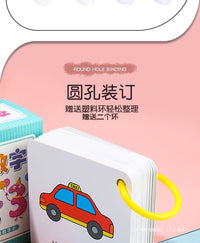 幼儿园宝宝儿童数字卡片0到1-10到100早教认知幼儿学数字卡识数