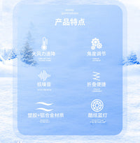 Tablet Cooling Stand with Fan, Metal Aluminum Alloy Foldable Desktop Support, Ultra-Thin and Light