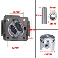 Cylinder 36mm for 1E36F-2 TL33 CG330 Brush Cutters