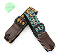 DLAASS Ukulele Strap with Endpin, Leather Ends