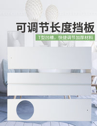 Universal Portable Air Conditioner Window Baffle Kit