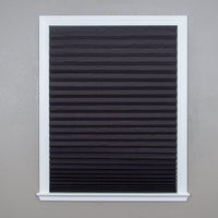 Self-Adhesive Blackout Pleated Blind for Bedroom and Commercial Use
