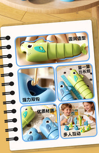 Fishing Battle Game Toy with Extendable Fish