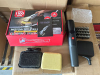 Electric BBQ Cleaning Brush with Stainless Steel Roller