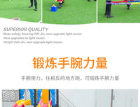 Elastic Rainbow Rope for Company Team Building and Beach Tug-of-War