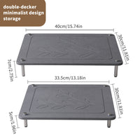 Stackable Diatomite Drying Pad for Kitchen and Bathroom Countertop