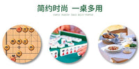 Folding Mahjong Table for Home and Dormitory, Manual, Chinese Style