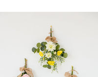 Artificial Flower Bouquet Hanging Decoration for Home