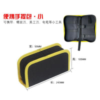 Multi-Functional Heavy-Duty Tool Bag for Electricians and Plumbers