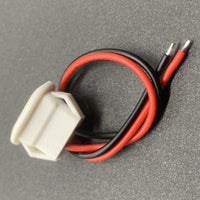 Type-C 2P Injection Molded Female Connector with Wire for Waterproof Applications