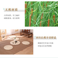 Woven Grass Floor Cushion for Meditation