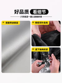 户外燃气烧烤炉防尘罩便携烤肉烧烤架防水防晒保护套加厚全包耐用