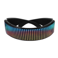 Bluetooth LED Glasses App Control LED Glasses RGB for Club, Partygoers, Clubbers