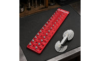 Thread Checker Gauge Plate Printed Markings Nut and Bolt Checker Metal