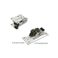 Automatic Locking Folding Hinge, sturdyDuty Stainless Steel, Stable Connection for Furniture Surface, Extension Support Bracket