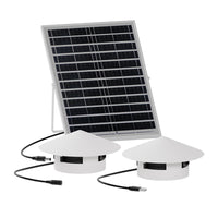 Solar Exhaust Fan 12V Outdoor Roof Exhaust Fan Vehicle 110 Duct Fan Rural Toilet Ventilation Fan