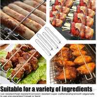 亚马逊跨境新品wingrailsgrilling 户外烧烤叉 烤架 BBQ烧烤工具