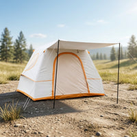 Quick Setup Inflatable Tent with Awning Waterproof Inflatable Cabin Tent Rainproof Ventilated for Families