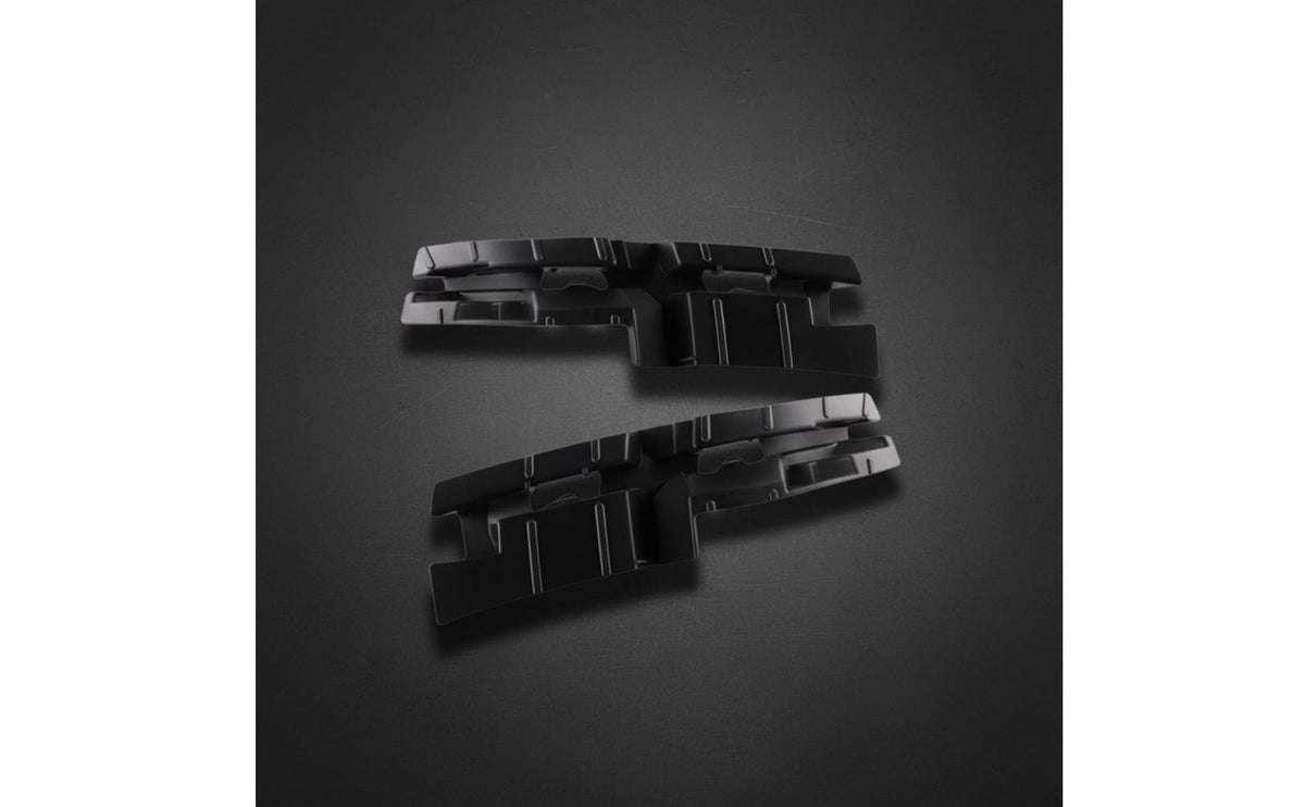 Direct Replacement Front Bumper Grille Easy Installation Front Bumper Lower Grille Long-Lasting Construction Fog Light Bezel Shock Resistant for DIY Enthusiasts
