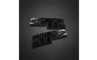 Direct Replacement Front Bumper Grille Easy Installation Front Bumper Lower Grille Long-Lasting Construction Fog Light Bezel Shock Resistant for DIY Enthusiasts
