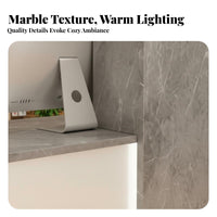 Versatile Application Retail Checkout Desk Long-Lasting Construction Modern Checkout Counter Easy to Clean Modern Reception Counter Wear-Resistant for Shopkeepers, Receptionists, Business Owners, Restaurant, Office Lobby, Sales Center