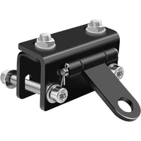 Universal Snowmobile Bumper Hitch - Adjustable Heavy-Duty Steel Sled Trailer Tow Hook Kit