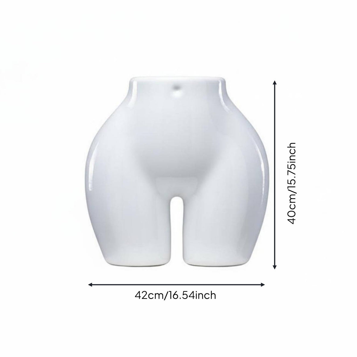 Female Buttocks Display Form Curvy Shape Underwear Display Mannequin Glossy Finish for Store Window