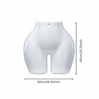 Female Buttocks Display Form Curvy Shape Underwear Display Mannequin Glossy Finish for Store Window
