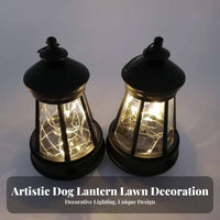 Energy Saving Solar Powered Lantern Decorative Waterproof Garden Lantern Auto On/deactivate for Patio, Balcony, Pathway