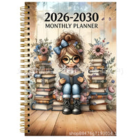跨境新品2026/2030，月度计划表，5年月度计划本，可贴标代发