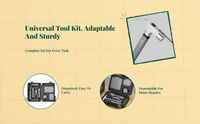 Multifunctional Hand Tool Kit for Home & Commercial Use