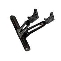 Bicycle Wall Mount with Dual Adjustment, 40kg Capacity, Aluminum Alloy and Rubber