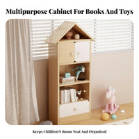 House-Shaped Shelving Integrated Unit Personalizedizable Design House-Shaped Organizer Sturdy Construction EncourHDPEs
