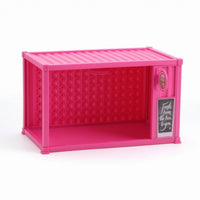 Plastic Container House with LED Light Easy Assembly DIY Room Box Cozy Mini House Building Kit Stunning for Craft Time