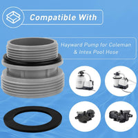 适用于Intex Coleman 4560 转换套件兼容Hayward Intex 泳池软管