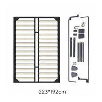 Murphy Bed Hardware Kit Folding Bed Mechanism Iron Frame Space Saving DIY Kit Flush-mount Lifting System Smooth Operation Suitable for Apartment Dwellers Amateur Builders Small Bedroom Home Office