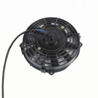 12V Slim Cooling System Cooling Fan Ultra-Thin Electric Cooling System Cooling Fan 8-Inch Vehicle Part Black