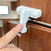 T-Shaped Table Lock Zinc Alloy Material T-Handle Turn Latch Easy Installation Folding Table Fastener 180° Rotation for DIY Enthusiasts, Travel Trailer, Boat