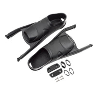 Diving Fin Component with Side Rails Openbackless Fin Component Aerodynamic Gear for Freedivers, Spearfishers, Freediving, Spearfishing