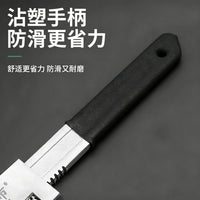 大开口直角活动扳手多功能万用F型管子钳喉钳家用水管钳薄款管钳