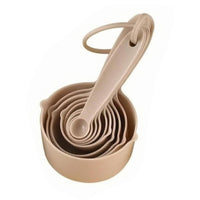 10 Pieces Measuring Cup Set Double Spout Nested Measure Cups Space-Saving Design
